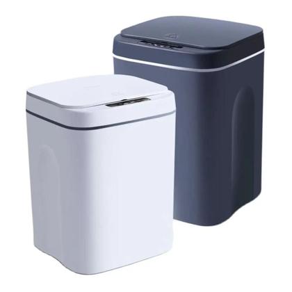 Imagem de Lixeira Inteligente De 16L Com Sensor Automático Para Cozinha E Banheiro, Lixeira Para Reciclagem