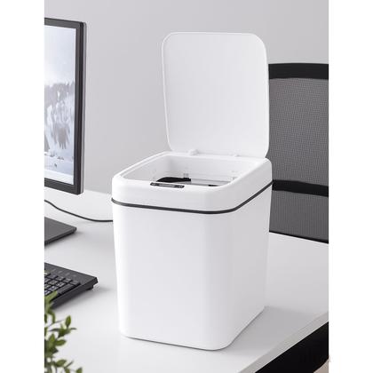 Imagem de Lixeira Inteligente Retangular 17L com Sensor Automático - Alira Home