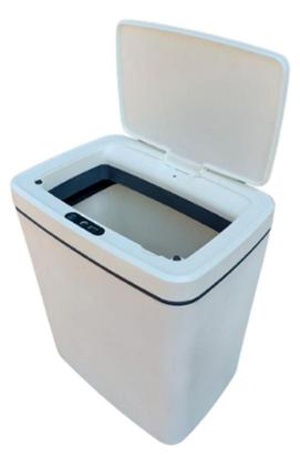 Imagem de Lixeira Inteligente Sensor Automático Cozinha Banheiro 14 L