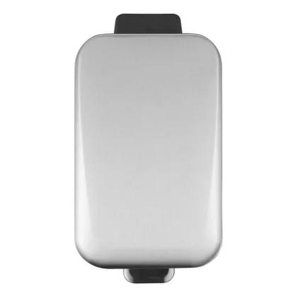 Imagem de Lixeira Linea Retangular Inox 5l Cesto Removível Com Pedal
