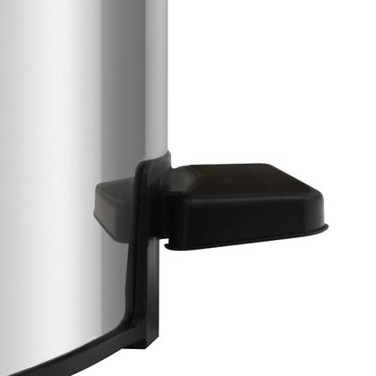 Imagem de Lixeira Loop Aço Inox Polido Balde Interno e Pedal 20 Litros - Tramontina 94547/020
