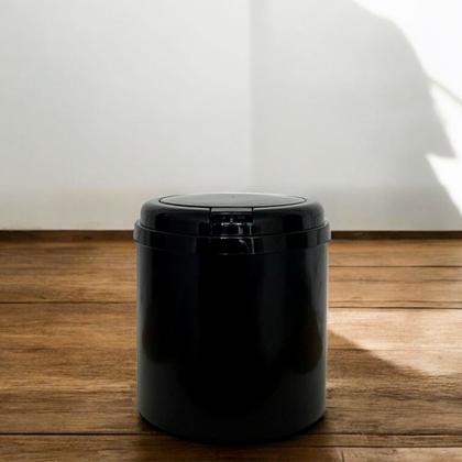 Imagem de Lixeira Max Toc para Cozinha, Banheiro, Quarto de bebê tampa Click 6 litros