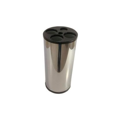 Imagem de Lixeira Para Copos Descartáveis De Água E Café Em Aço Inox