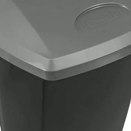 Imagem de Lixeira Plástica com Pedal 7L Banheiro Cozinha Lavabo Tampa Basculante