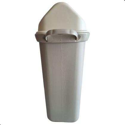 Imagem de Lixeira Plástica Com Tampa Basculante 30L Sanremo