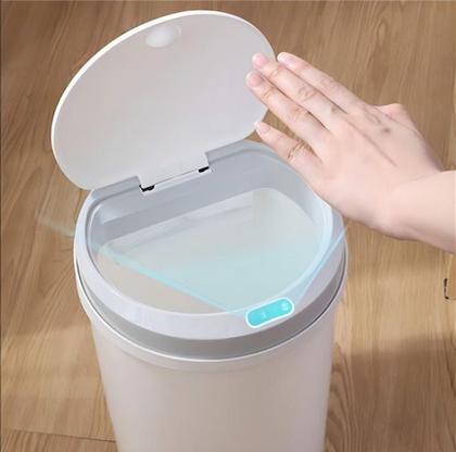 Imagem de Lixeira Recarregável Usb 12l Com Sensor De Proximidade