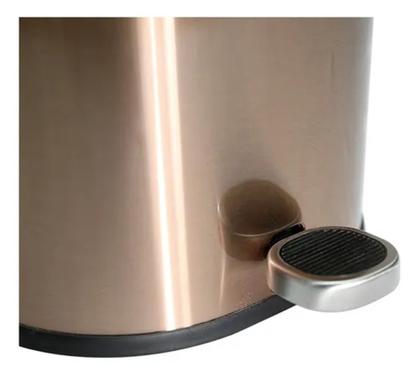 Imagem de Lixeira Redonda com pedal 5L - Ghel plus - Rose Gold