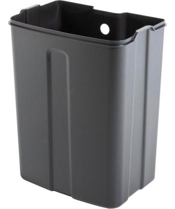 Imagem de Lixeira Retangular 12 Litros Inox Cinza Vonder