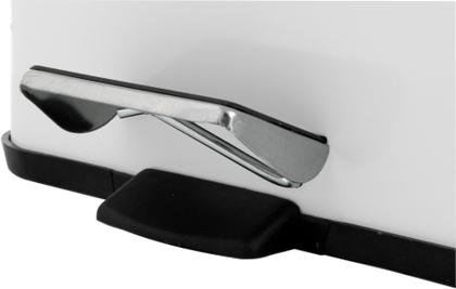 Imagem de Lixeira Retangular 12L Branca Vonder