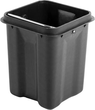 Imagem de Lixeira Retangular 3L Inox Cinza VONDER