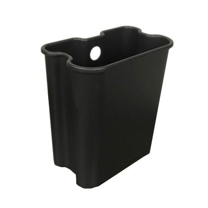 Imagem de Lixeira Retangular 5L com Pedal e Cesto GhelPlus Tampa Inox Escovado