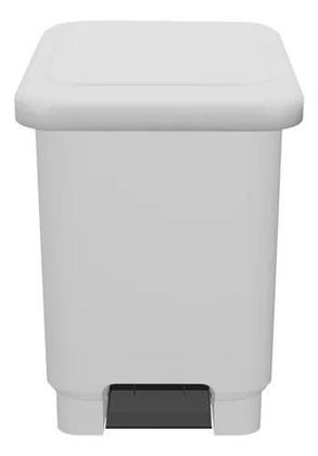 Imagem de Lixeira Retangular Com Pedal Profissional 15l Br