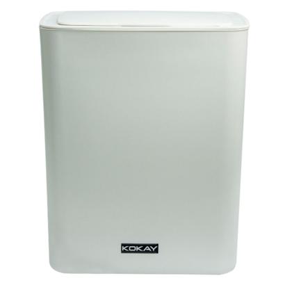 Imagem de Lixeira sensor automática banheiro cozinha lixo inteligente cor Branco Kokay 