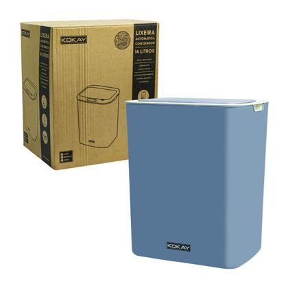 Imagem de Lixeira Sensor Automática Banheiro Cozinha Lixo Inteligente