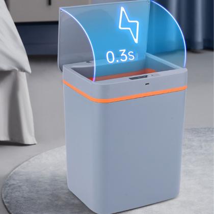Imagem de Lixeira Sensor Inteligente 15 Litros Automática Recarregavel