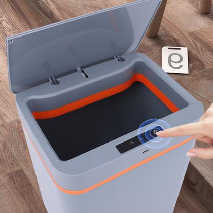 Imagem de Lixeira Sensor Inteligente 15 Litros Automática Recarregavel