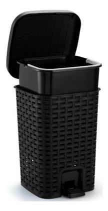 Imagem de Lixeira Smart Pedal Gg 25L - Preta Com Cesto Removivel