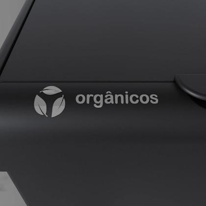 Imagem de Lixeira Smile Plus C/ 2 Compartimentos