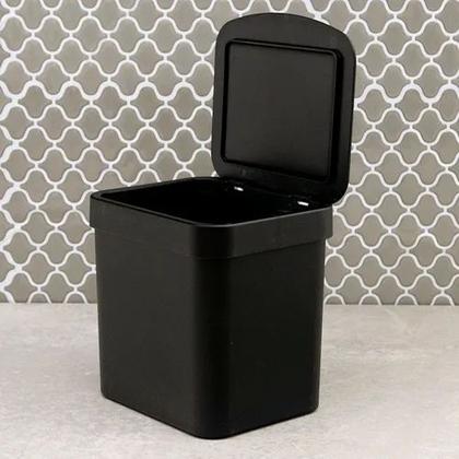 Imagem de Lixeira Suspensa Com Suporte Para Fixação Trium Compacta