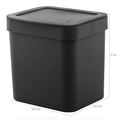 Imagem de Lixeira Suspensa Com Suporte Para Fixação Trium Compacta