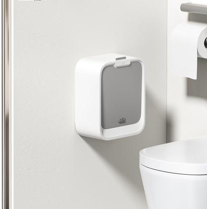 Imagem de Lixeira Suspensa Tampa Retratil Cozinha Banheiro 7 Litros