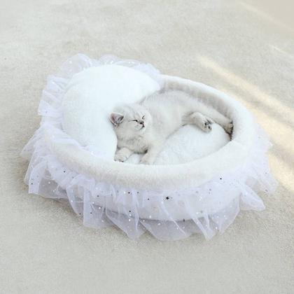 Imagem de Lixo universal de gato para todas as estações, cama de cachorro para o sono profundo