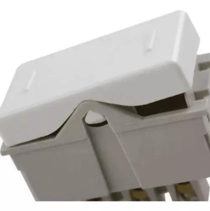 Imagem de Liz Modulo Interruptor 1P Termoplástico 10A Branco 57115002 Tramontina