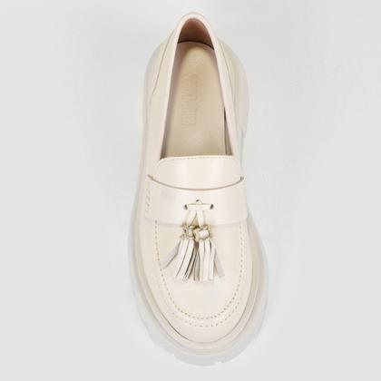 Imagem de Loafer Couro Santa Lolla Barbicacho Tratorado Feminino