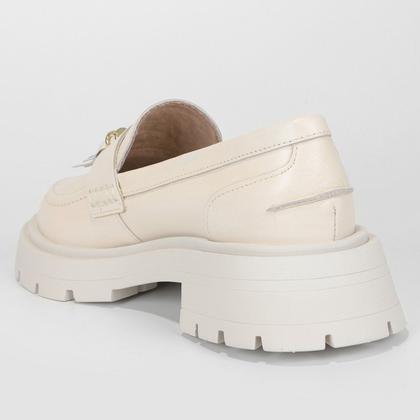 Imagem de Loafer Couro Santa Lolla Barbicacho Tratorado Feminino