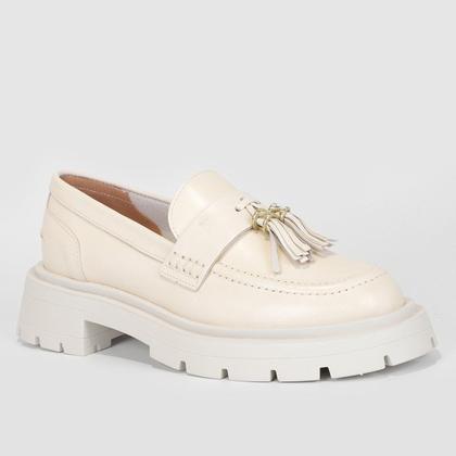 Imagem de Loafer Couro Santa Lolla Barbicacho Tratorado Feminino