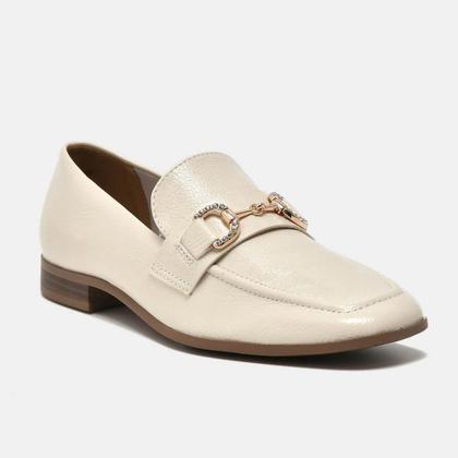 Imagem de Loafer Feminino Via Marte 075-004 Bege