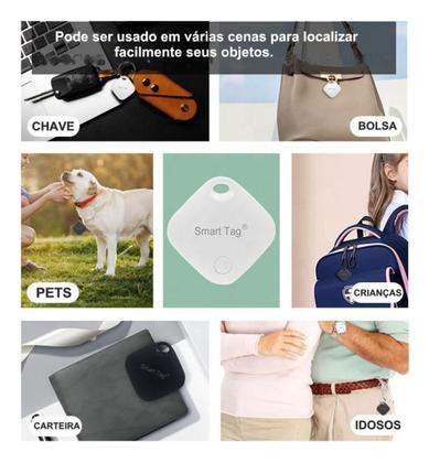 Imagem de Localizador de Objetos GPS Bluetooth Inteligente Rastreador Rede Buscar Apple iOS