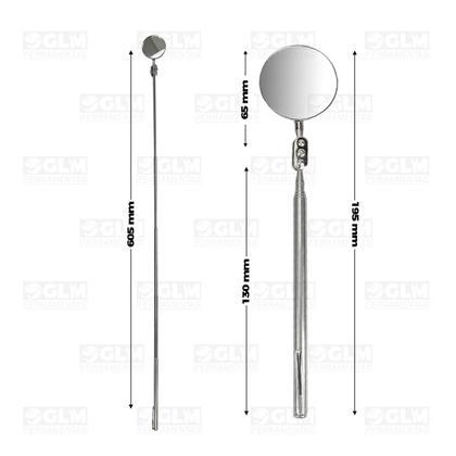 Imagem de Localizador E Pegador De Parafuso C/ Imã E Espelho Caneta