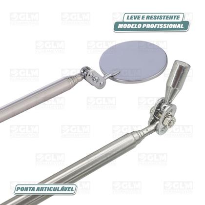 Imagem de Localizador E Pegador De Parafuso C/ Imã E Espelho Caneta