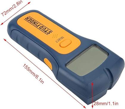 Imagem de Localizador paredes metal madeira fios scanner detector prof
