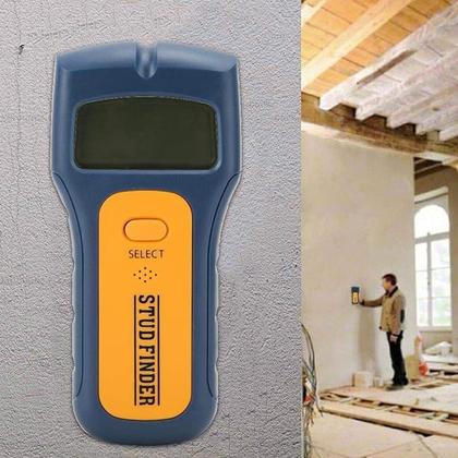 Imagem de Localizador paredes metal madeira fios scanner detector prof