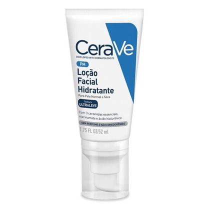 Imagem de Locao cerave hidratante facial pele normal e seca 52ml