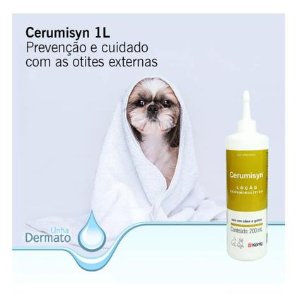 Imagem de Loção Ceruminolítico Cerumisyn König 200ml