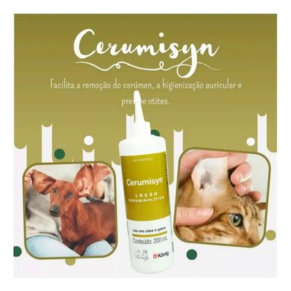 Imagem de Loção Ceruminolítico Cerumisyn König 200ml