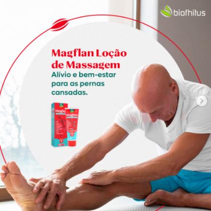 Imagem de Loção Corporal Para Massagem Magflan 140ml - Biofhitus