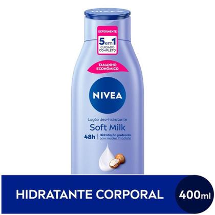 Imagem de Loção Deo-Hidratante Beleza Soft Milk 400ml NiveaBeiersdorf