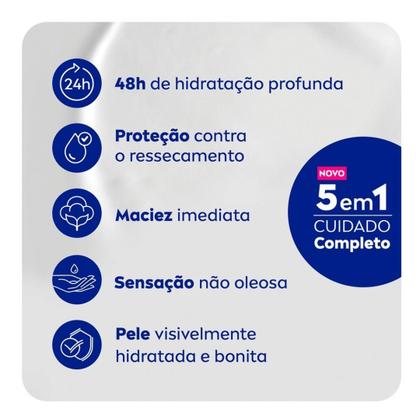 Imagem de Loção Deo-hidratante Nívea Milk 5 em 1 200ml