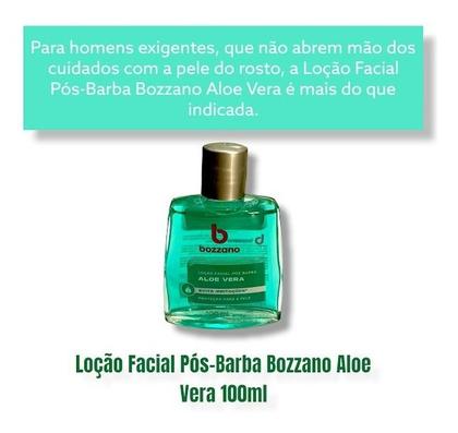Imagem de Loção Facial Pós Barba Aloe Vera Bozzano 100ml ( Kit c/ 2 Unid )