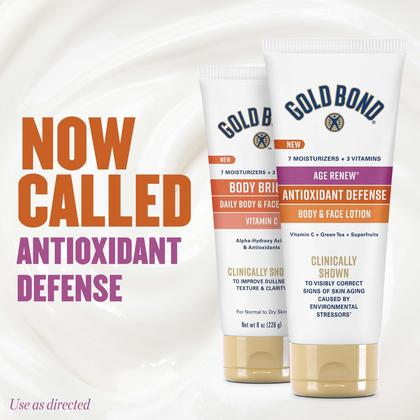Imagem de Loção Gold Bond Age Renew Antioxidant Defense 240 ml