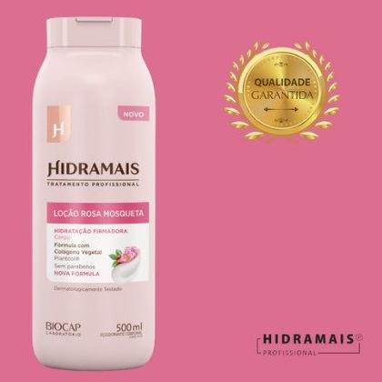 Imagem de Loção Hidratante 500ml Rosa Mosqueta - Hidramais