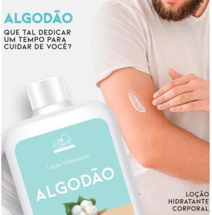 Imagem de Loção hidratante corporal algodão com uréia belkit 475 ml