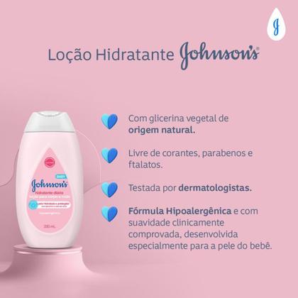 Imagem de Loção Hidratante Corporal Johnsons Baby Regular 400ml