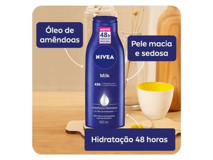 Imagem de Loção Hidratante Corporal Nivea Milk - Hidratação Profunda 400ml