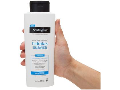 Imagem de Loção Hidratante Corporal para Peles Secas 400ml - Neutrogena Body Care Intensive Hidrata e Suaviza