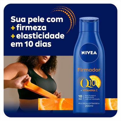 Imagem de Loção Hidratante Nivea Firmador Q10 + Vitamina C Pele Seca a Extrasseca 200ml